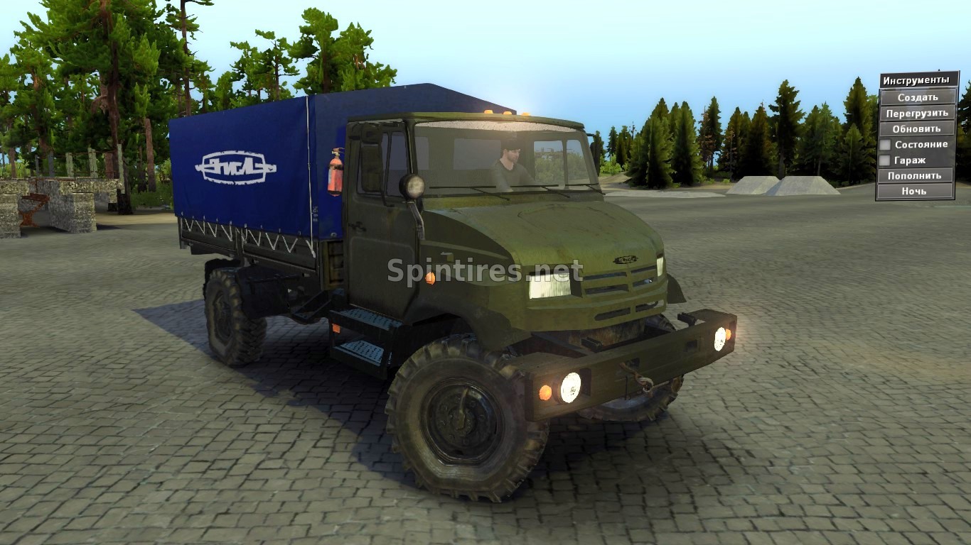 Зил-43273 Обновление 25.08.17 для Spintires v03.03.16