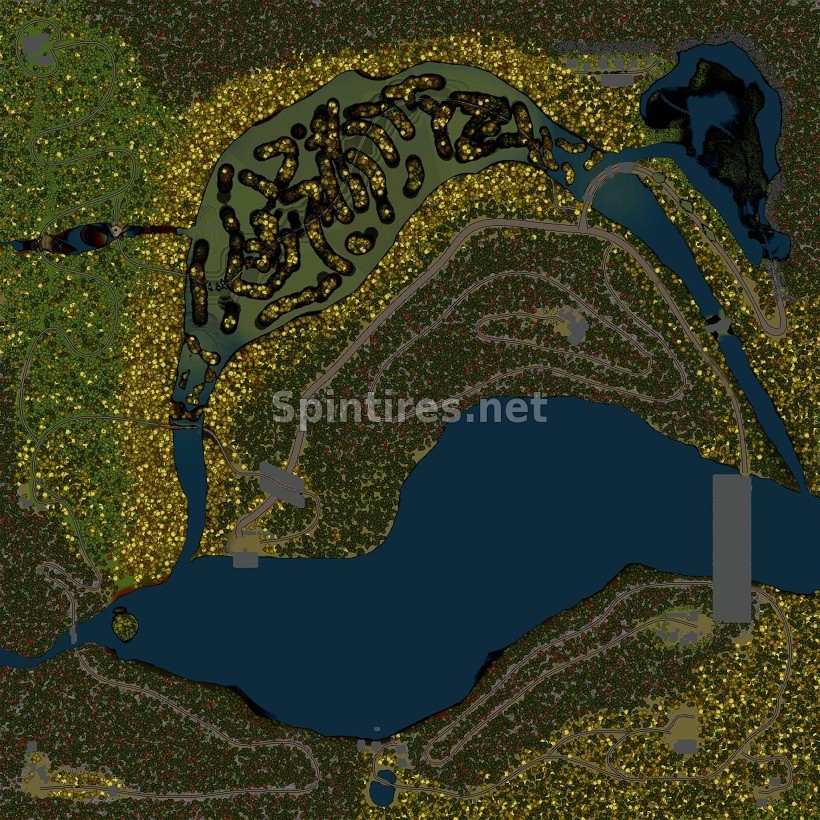 Карта «Тайга 2» версия 1.1 для Spintires v03.03.16