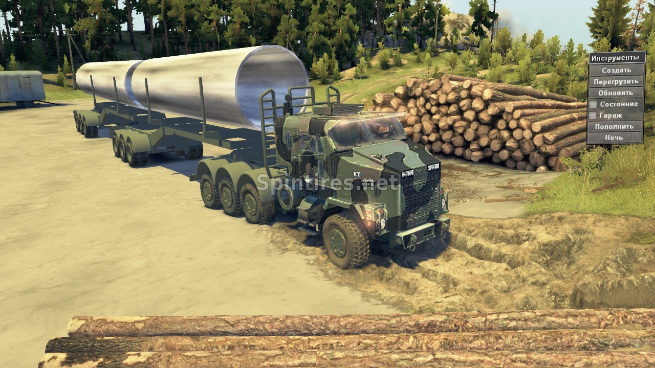 Oshkosh (Длинномер) для Spintires 03.03.16