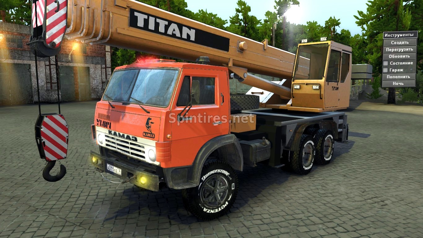 КамАЗ 5510 для Spintires v03.03.16