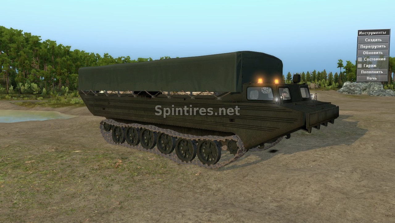 ПТС-М Обновление 08.09.17 для Spintires v03.03.16