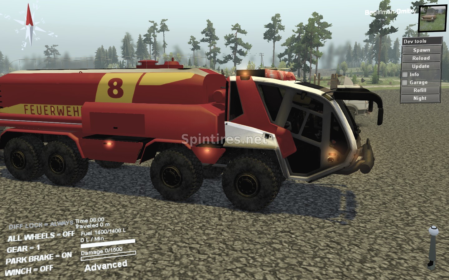 Froltera (ProMods) для Spintires 03.03.16