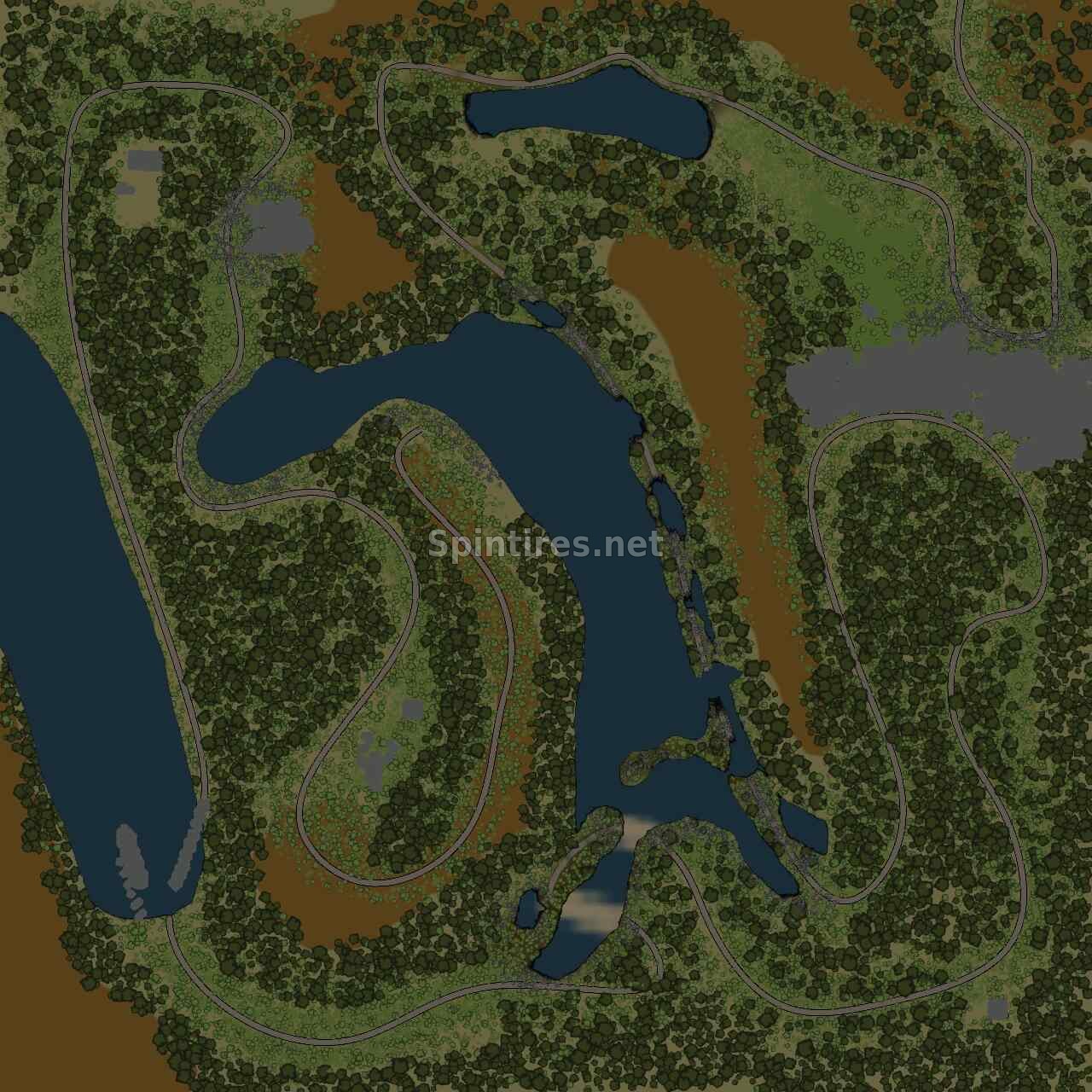 Карта «Three_days_it_rained...» для Spintires 03.03.16