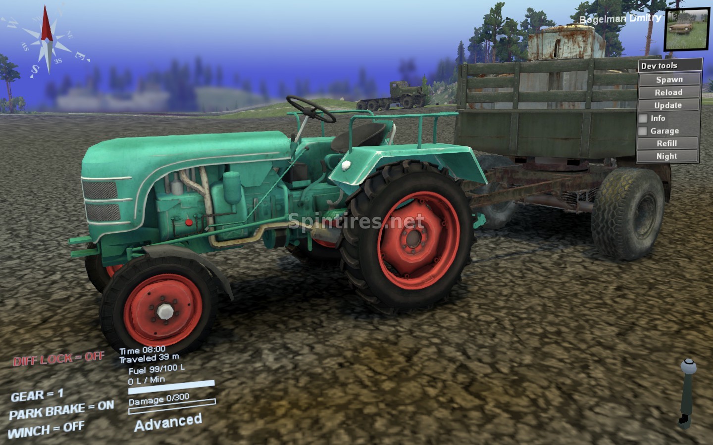 Kramer KL-200 для Spintires 03.03.16