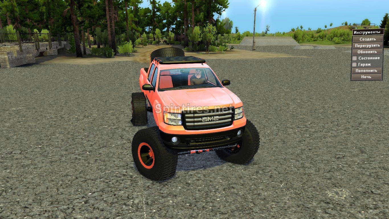 GMC Sierra BigFoot для Spintires v03.03.16