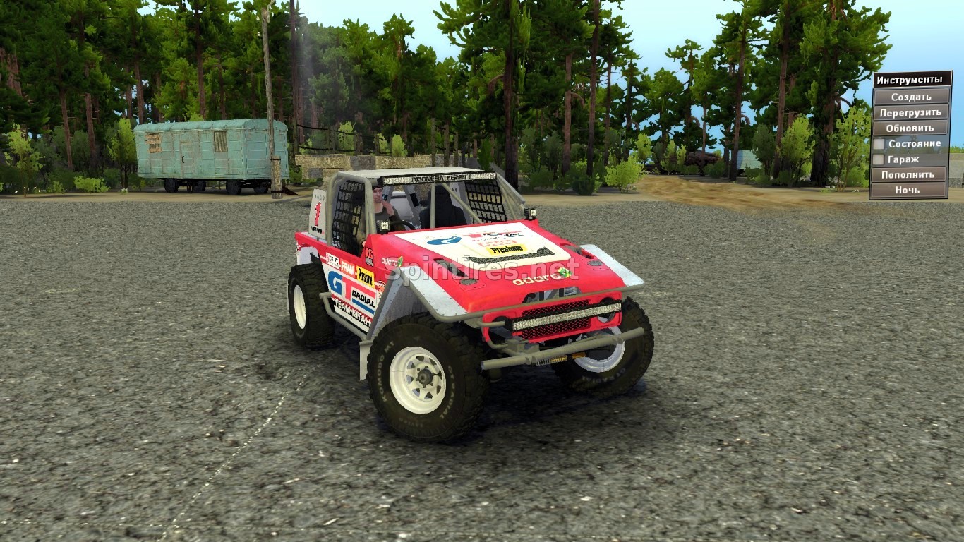 Toyota FJ40 «Serigala Militia» для Spintires v03.03.16