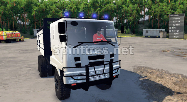 Мод Isuzu Giga для Spintires 03.03.16