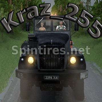 Мод Краз-255 (96RUS) для Spintires 03.03.16