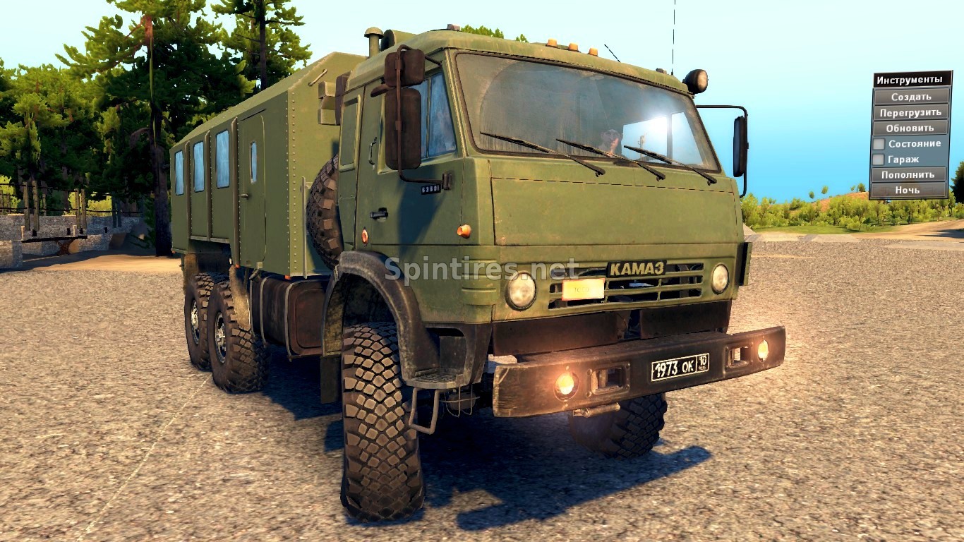 Камаз-53501-М Обновление 12.09.17 для Spintires v03.03.16