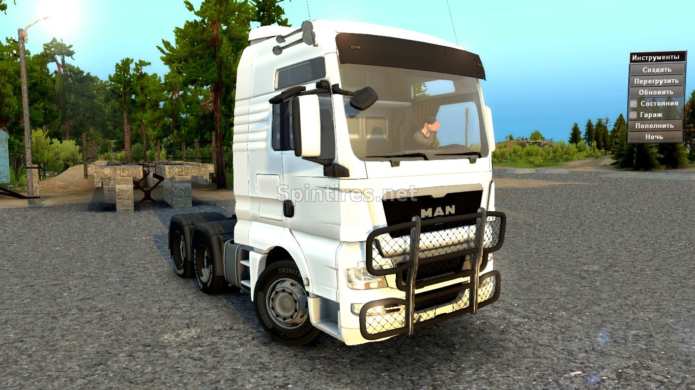 Man TGX Pack версия 3 для Spintires v03.03.16