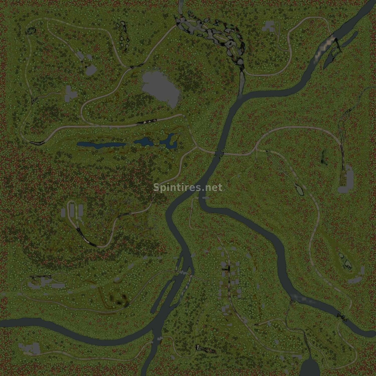 Карта «Сельхоз 3» для Spintires 03.03.16