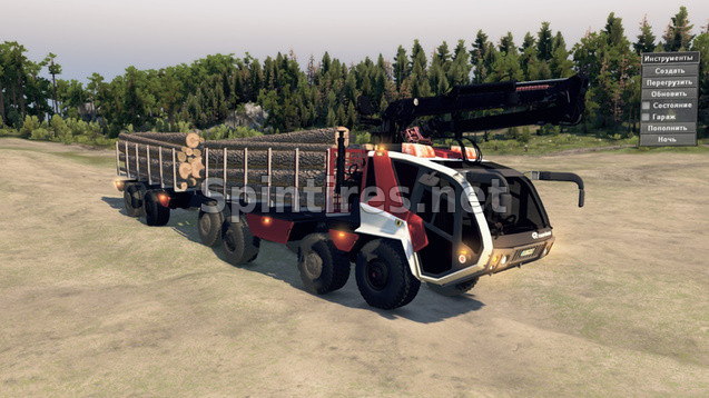 Мод Rozenbauer Panter версия 17.09.17 для Spintires 03.03.16
