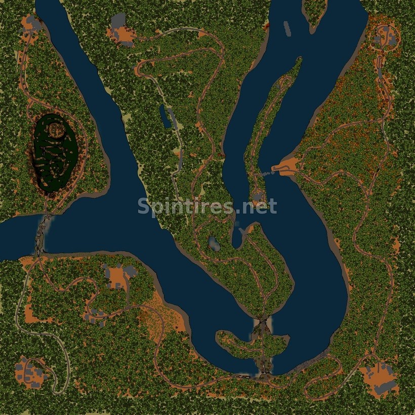 Карта «Осенний Урал» для Spintires v03.03.16
