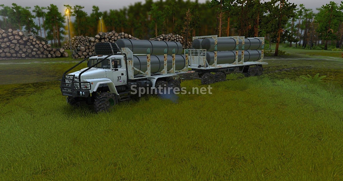 Мод Краз-266 версия 16.09.17 для Spintires 03.03.16