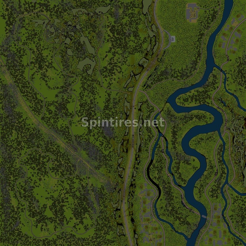 Карта «Делянки» для Spintires v03.03.16