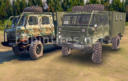 Мод Газ-66 «Дизель» версия 15.09.17 для Spintires 03.03.16