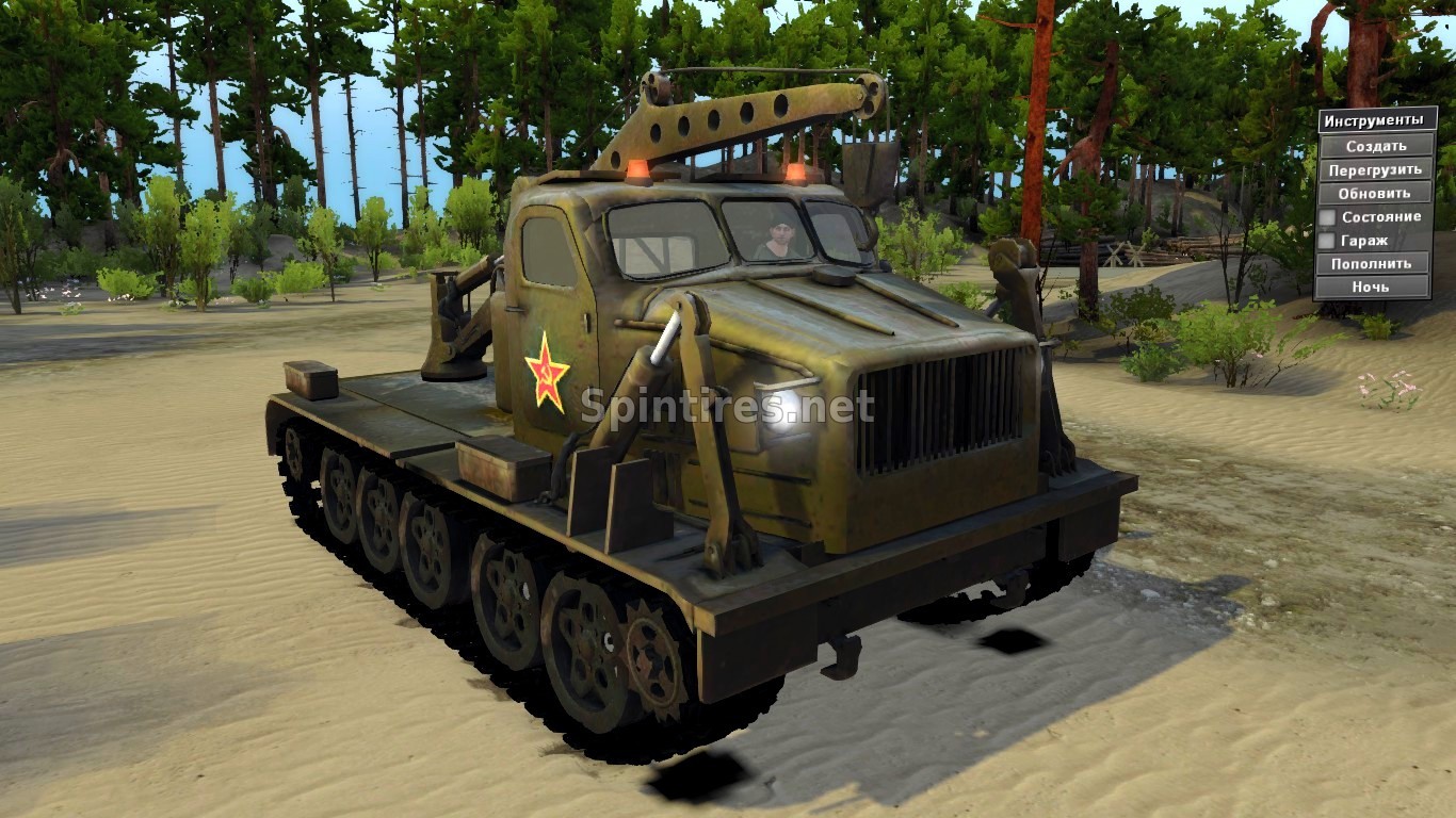 Путепрокладчик «БАТ-М» Обновление 21.09.17 для Spintires v03.03.16