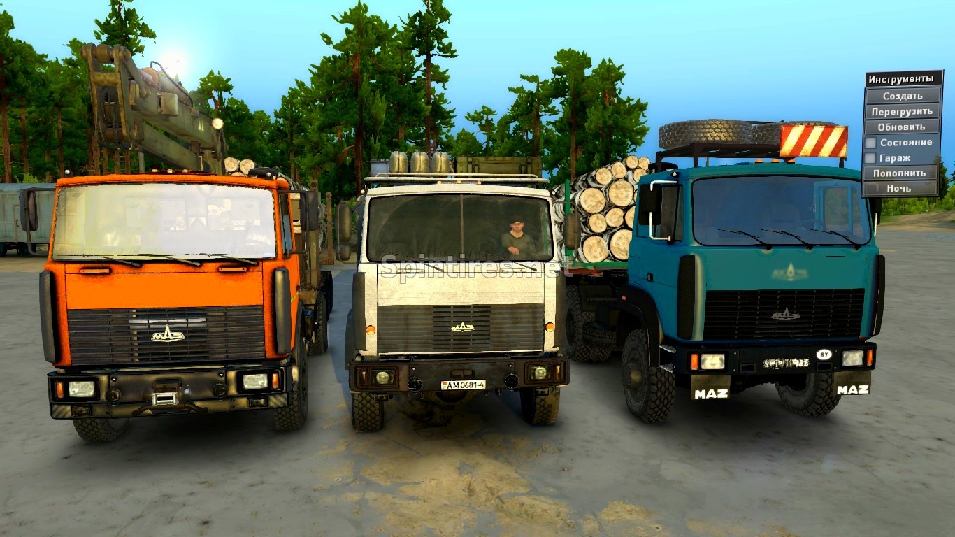 Маз Пак для Spintires v03.03.16