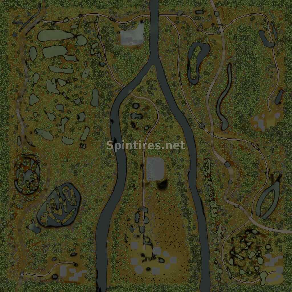 Карта «Зефирко» версия 1.0 для Spintires 03.03.16