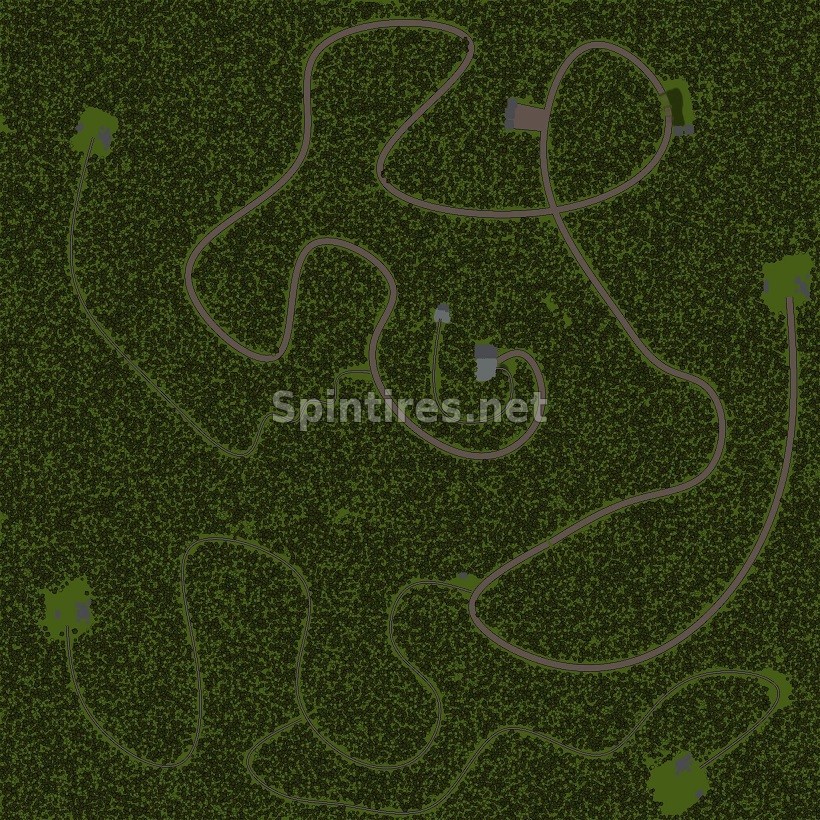 Карта «Бабаевский район» для Spintires v03.03.16