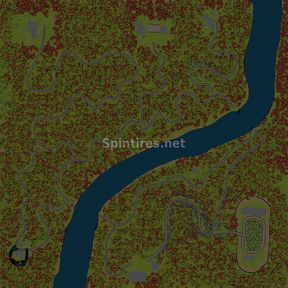 Карта «WildBot» для Spintires v03.03.16