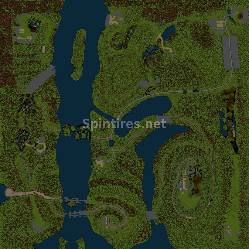 Карта «Blood and Sweat» для Spintires v03.03.16
