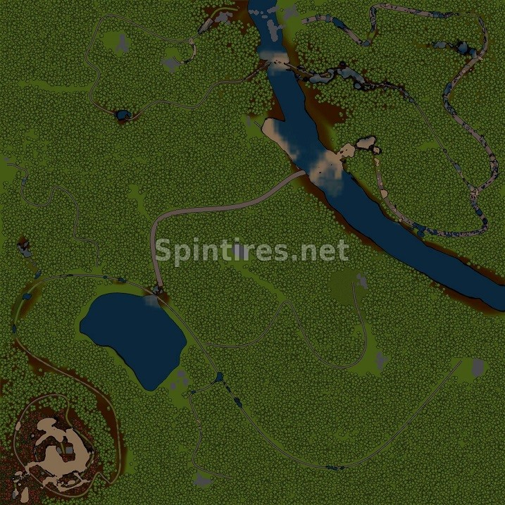 Карта «Вы попали» для Spintires v03.03.16