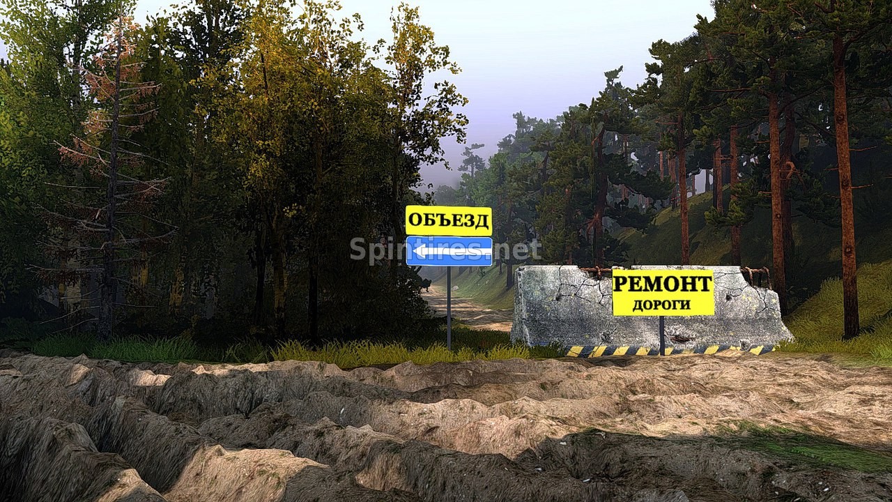 Карта «Два берега» для Spintires v03.03.16