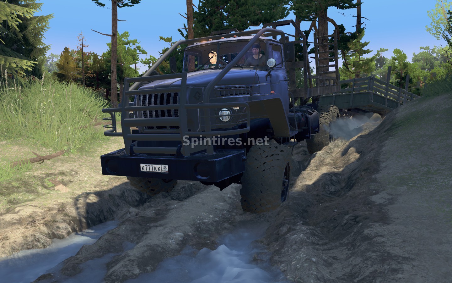 Мод Урал-43260 версия 07.10.17 для Spintires 03.03.16