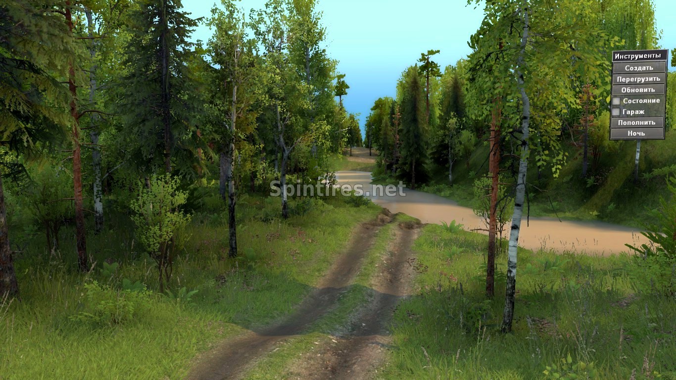 Карта «Проба» для Spintires v03.03.16