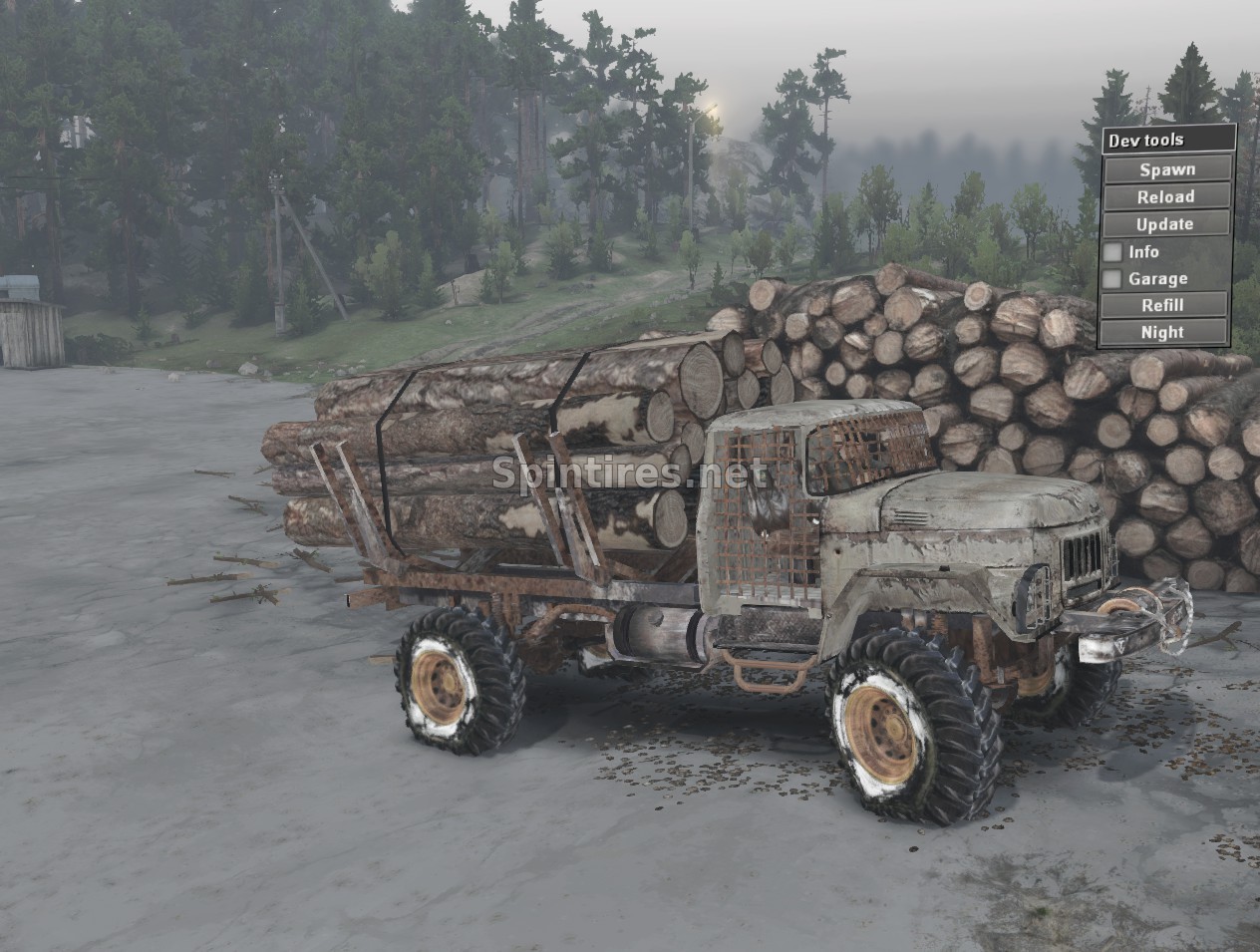 Spintires версия 03.03 16