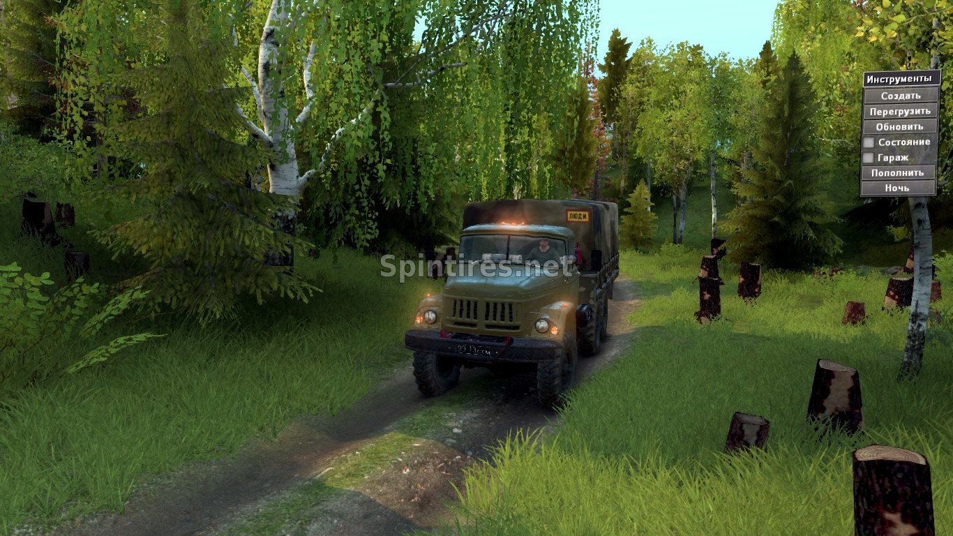 Карта «Тест» для Spintires v03.03.16