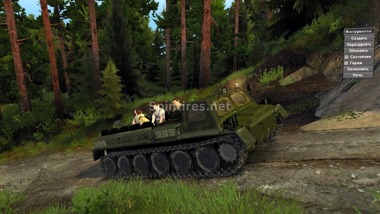 ГТ-СМ (ГАЗ-71) Обновление 03.10.17 для Spintires v03.03.16