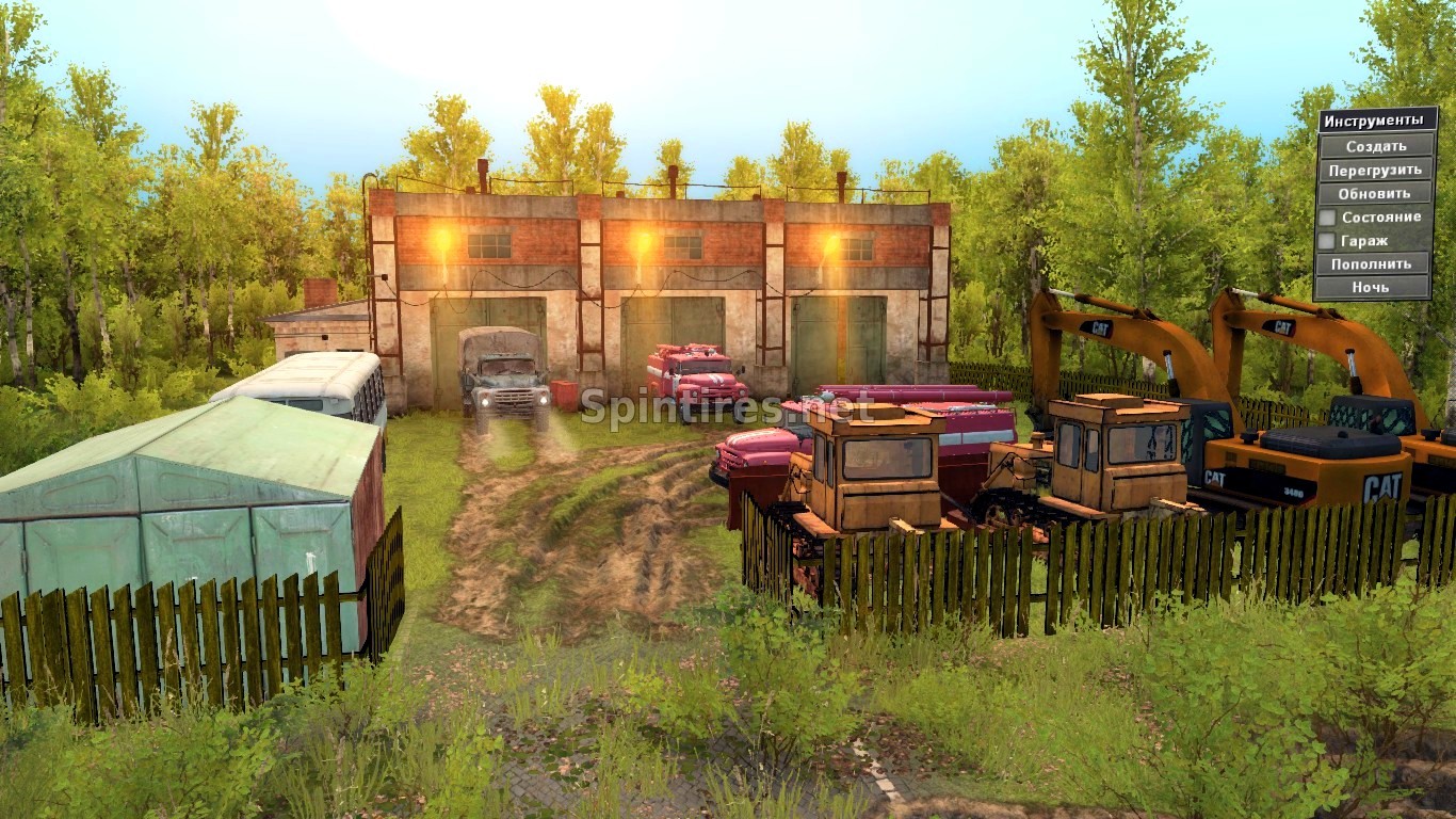 Карта «Aftertherain (После дождя)» для Spintires v03.03.16