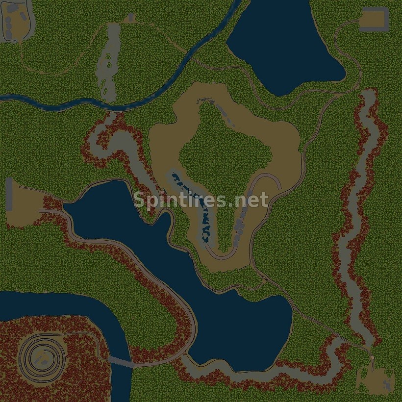 Карта «234 Land» для Spintires v03.03.16