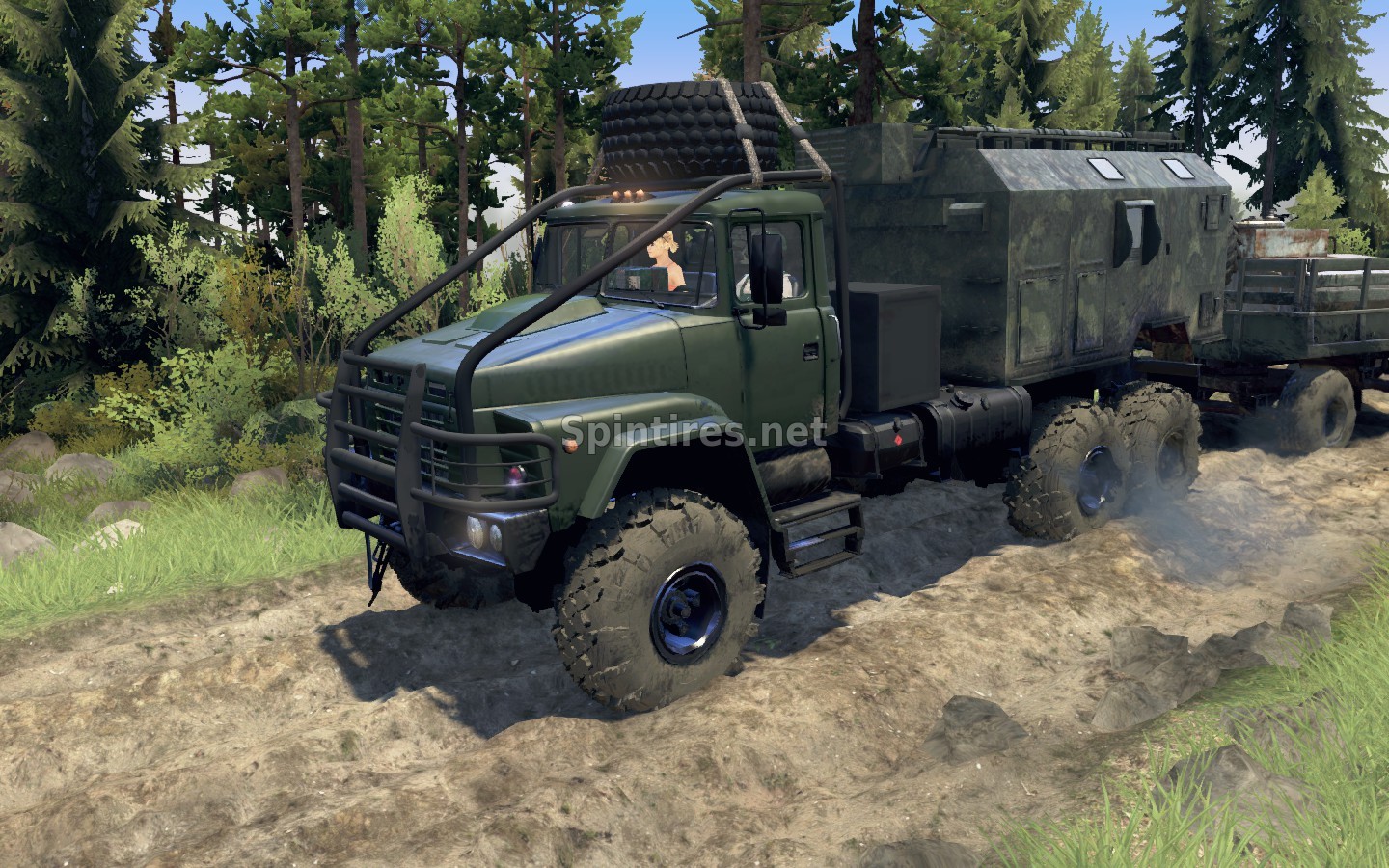 Мод КрАЗ-260 версия 07.10.17 для Spintires 03.03.16