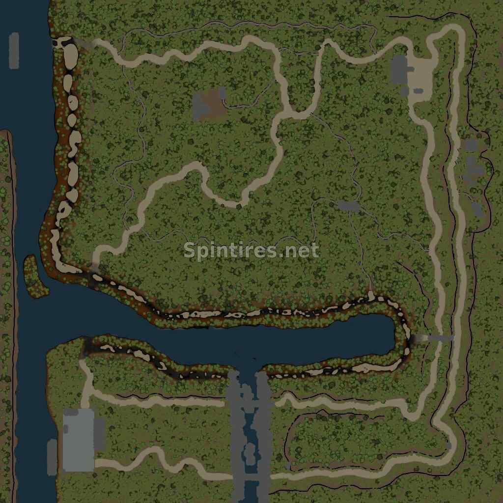 Карта «Trials and Tribulations» для Spintires 03.03.16
