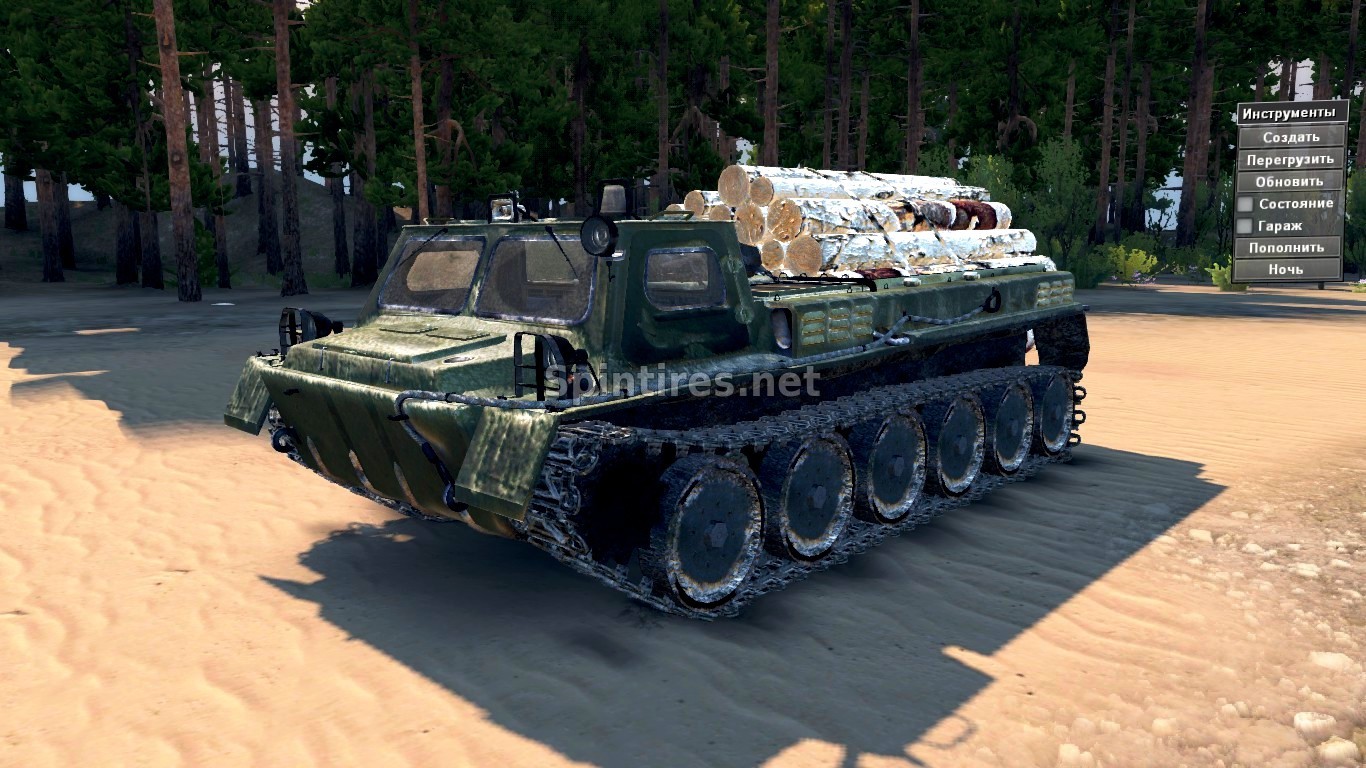 ГТ-СМ (ГАЗ-71) Обновлени 25.09.17 для Spintires v03.03.16