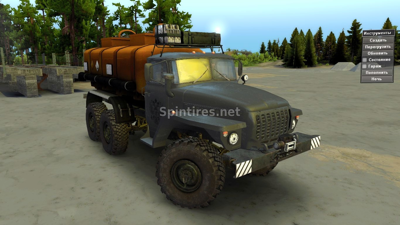 Урал-4320 TMV для Spintires v03.03.16