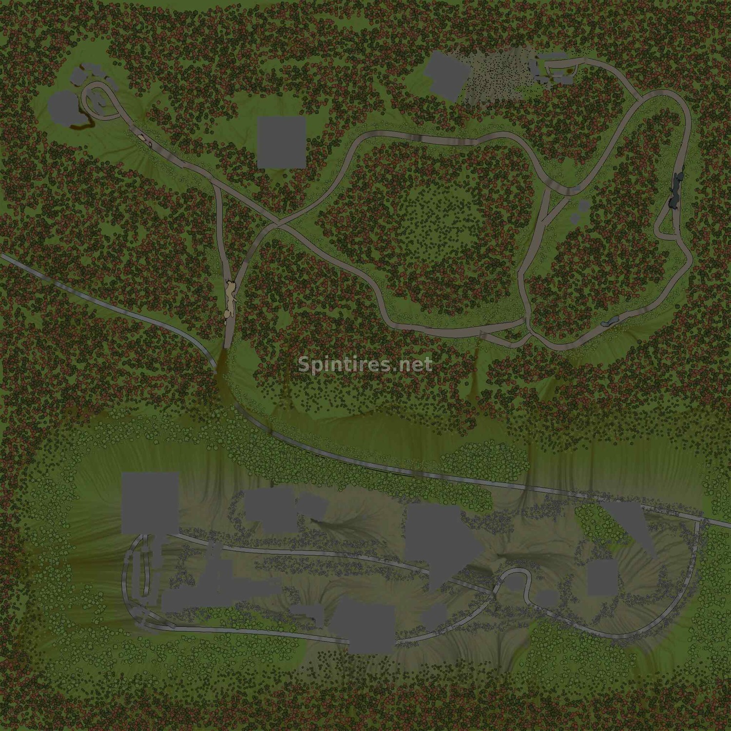 Карта «Прощай Спинка» для Spintires 03.03.16
