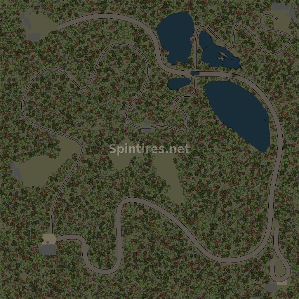 Карта «Турист-2017» для Spintires v03.03.16