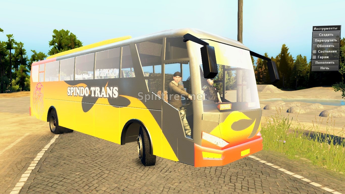Mercedes-Benz Oh 1626 Jetbus HD для Spintires v03.03.16
