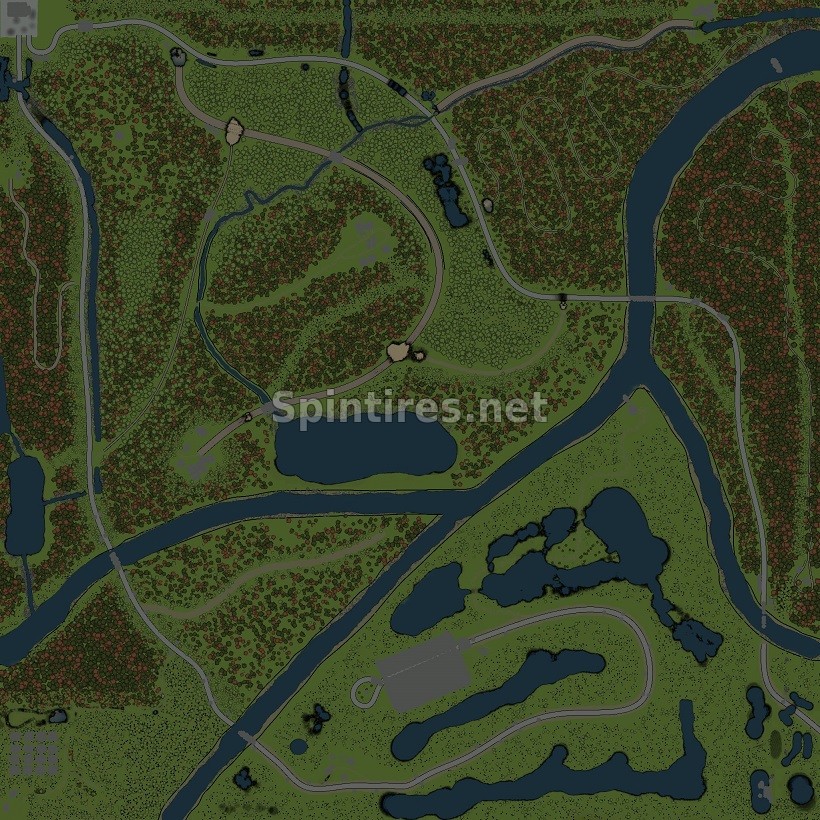 Карта «Большая вырубка» для Spintires v03.03.16