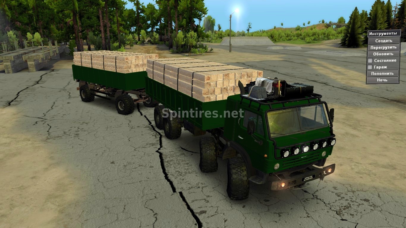 Камаз-6350 E A Forest volk для Spintires v03.03.16