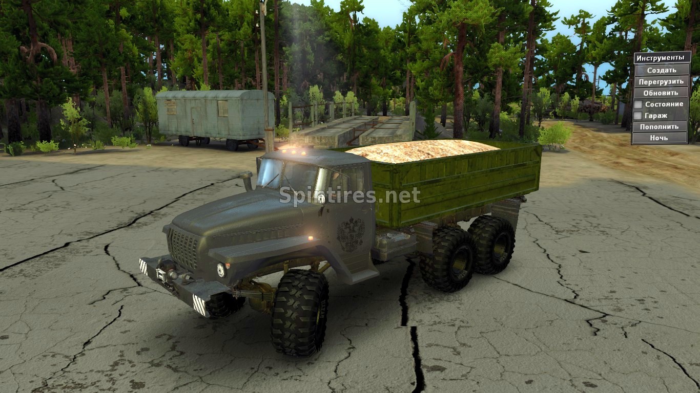 Урал-4320 TMV версия 3.1 для Spintires v03.03.16