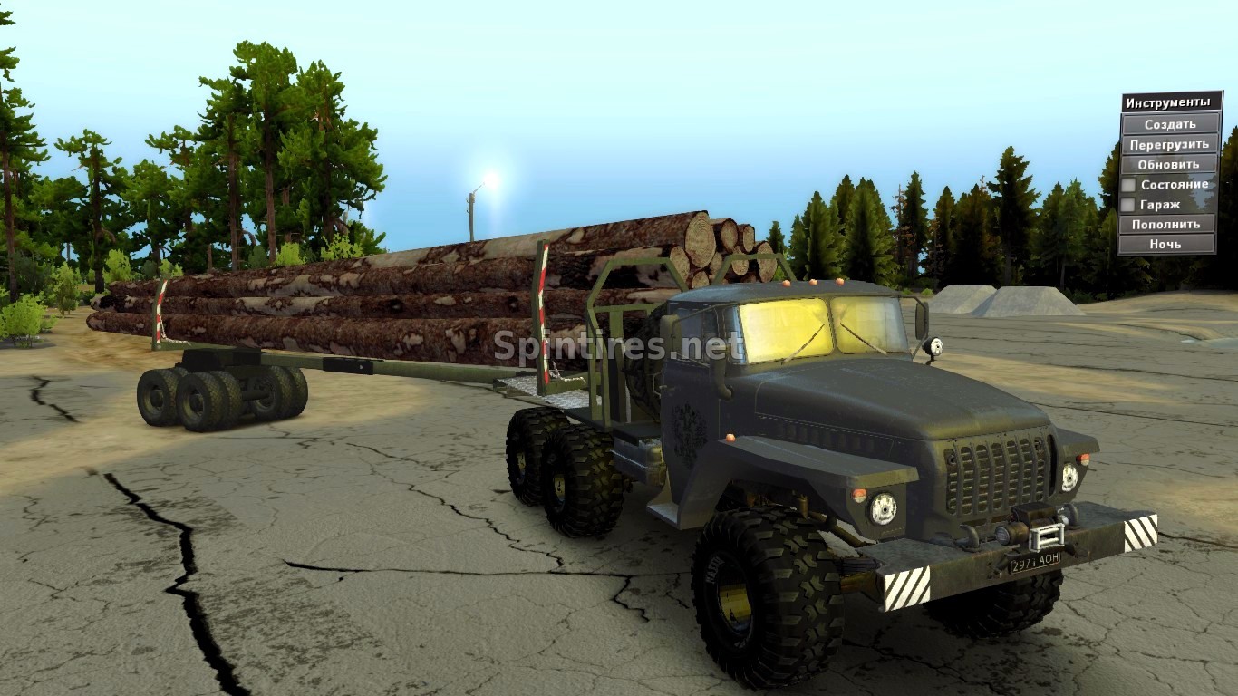 Урал-4320 TMV версия 4 для Spintires v03.03.16