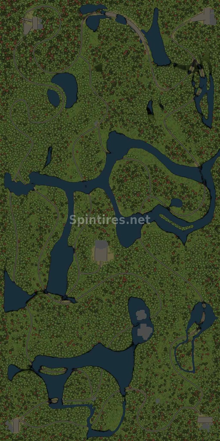 Карта «Змея» версия 1.0 для Spintires 03.03.16
