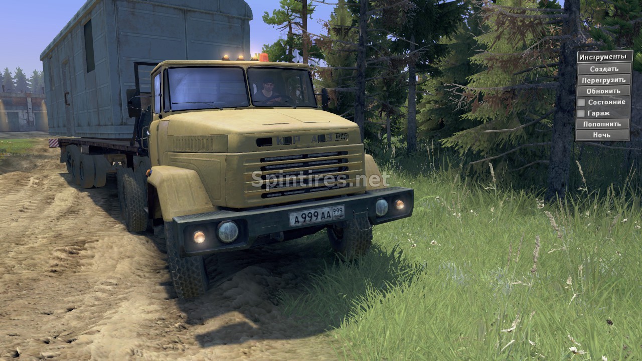 Мод Краз-6510/6444 для Spintires 03.03.16