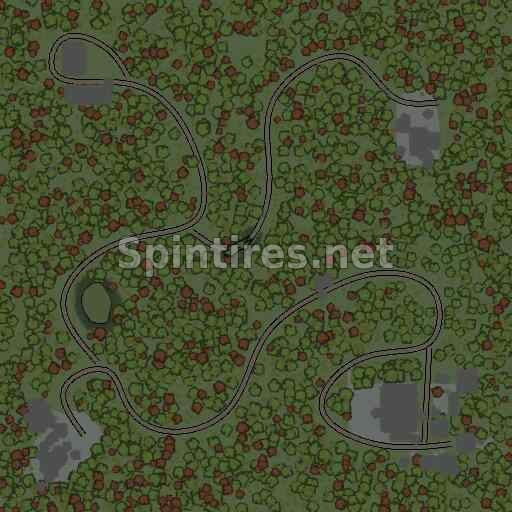 Карта «Через лес» для Spintires 03.03.16