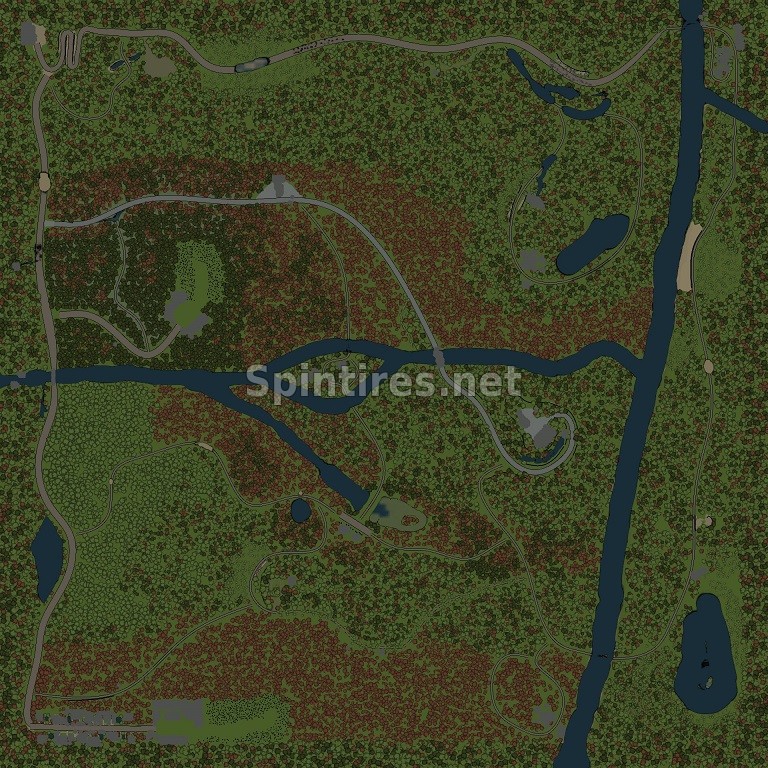 Карта «Long River 2» для Spintires v03.03.16